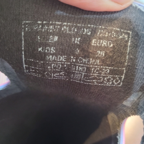 Bogs Skipper Clouds Purple Sz. 3 Rain Boots - Picture 6 of 7